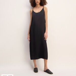 Everlane Black Slip Dress